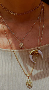 Archangel Raphael necklace - tiny - Uli Uli Jewelry