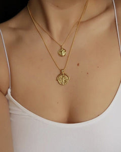 Roman coin necklace - Uli Uli Jewelry