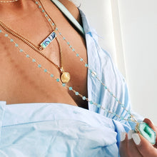 Lila natural abalone shell necklace - Uli Uli Jewelry