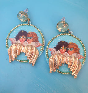 Angelic earrings