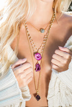 Pau natural labradorite coin necklace - Uli Uli Jewelry